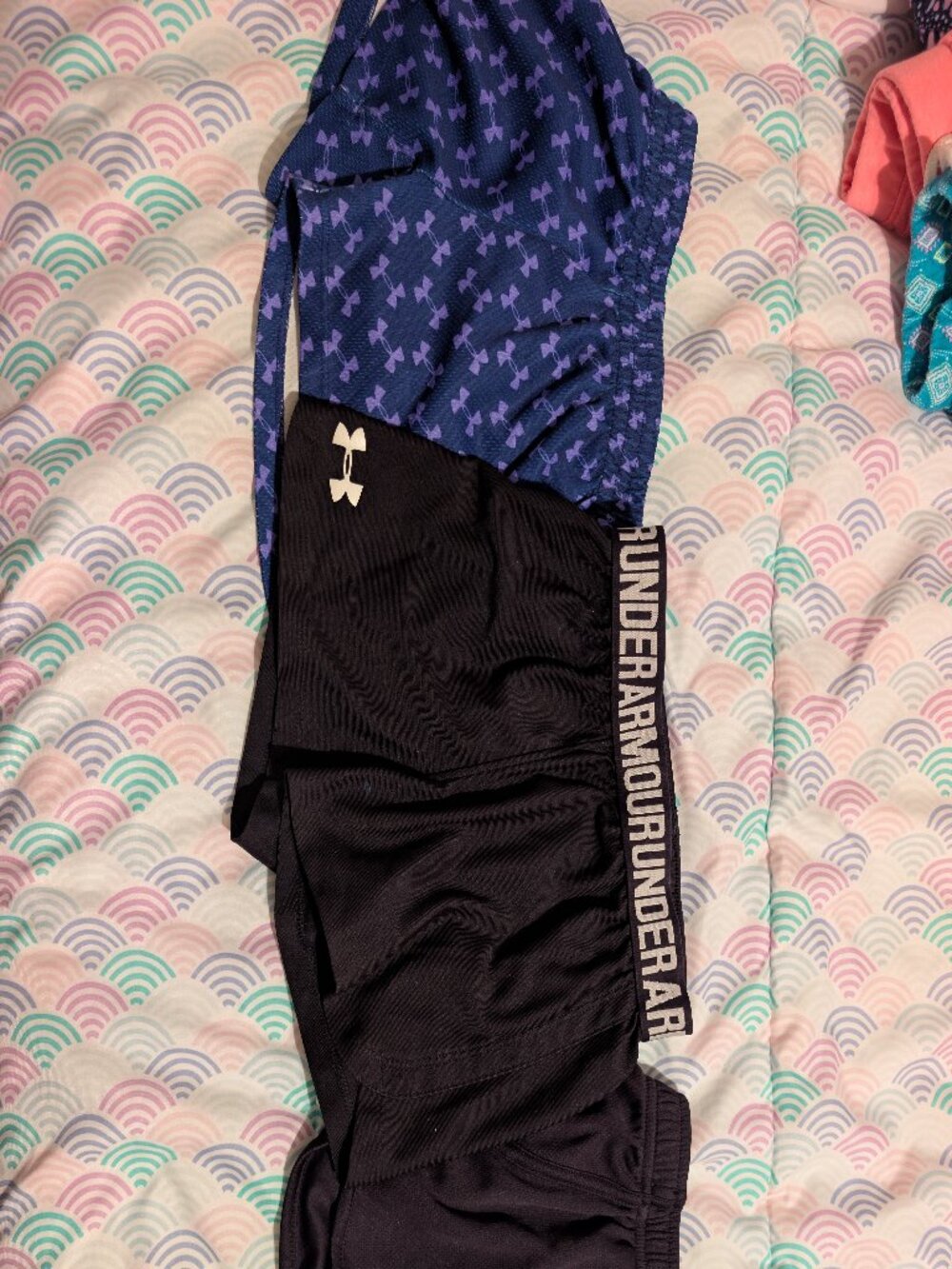 Under Armour & Adidas kids shorts LOT (3) size 6